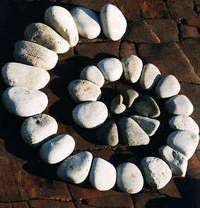 Mindfulness. stonespiral